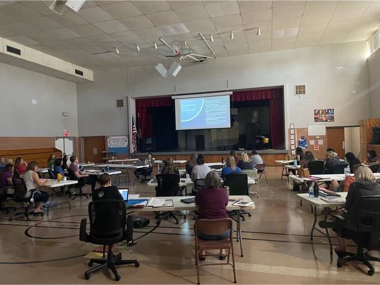 Back to School inservice!  We are excited to get back with our students! #SOARingEagles