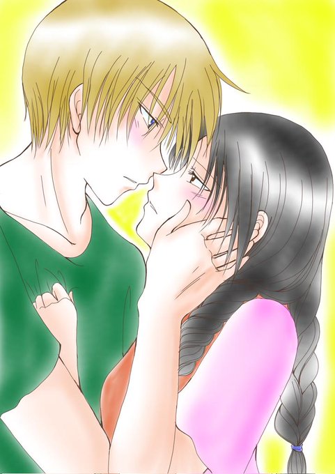 ほっぺにチューのtwitterイラスト検索結果
