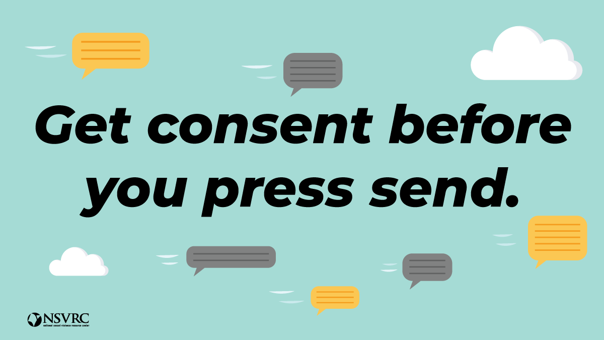 When we text, it’s important to recognize others’ boundaries, and give them the space to recognize our boundaries as well.