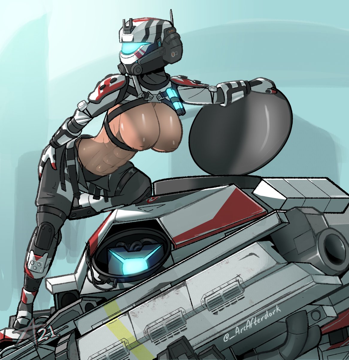 Protocol 34: Lewd the pilot.Titanfall commission for. 