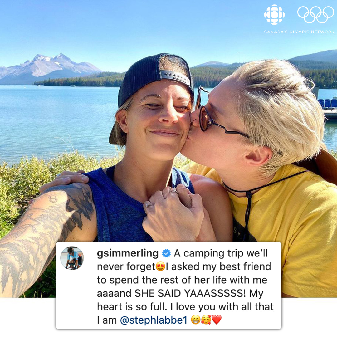 CBC Olympics tweet media