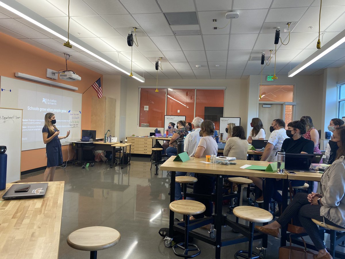 A great day for Middle School Redesign Planning with Schools.
<a href="/PPSConnect/">Portland Public Schools</a> <a href="/EdElements/">Education Elements</a> 

#redesignmiddleschools #DMSI #innovation