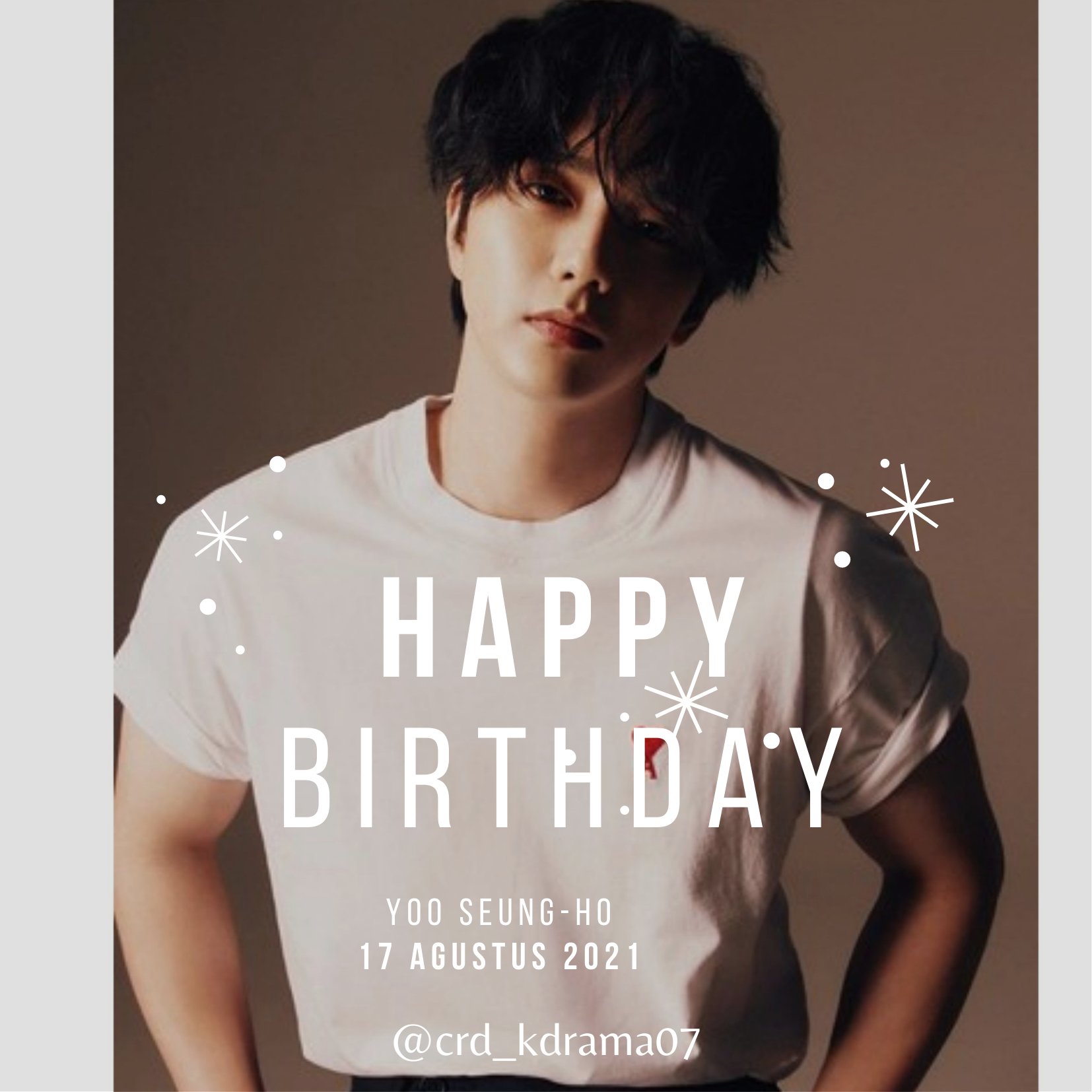 Happy Birthday 28th Yoo Seung-Ho     .    