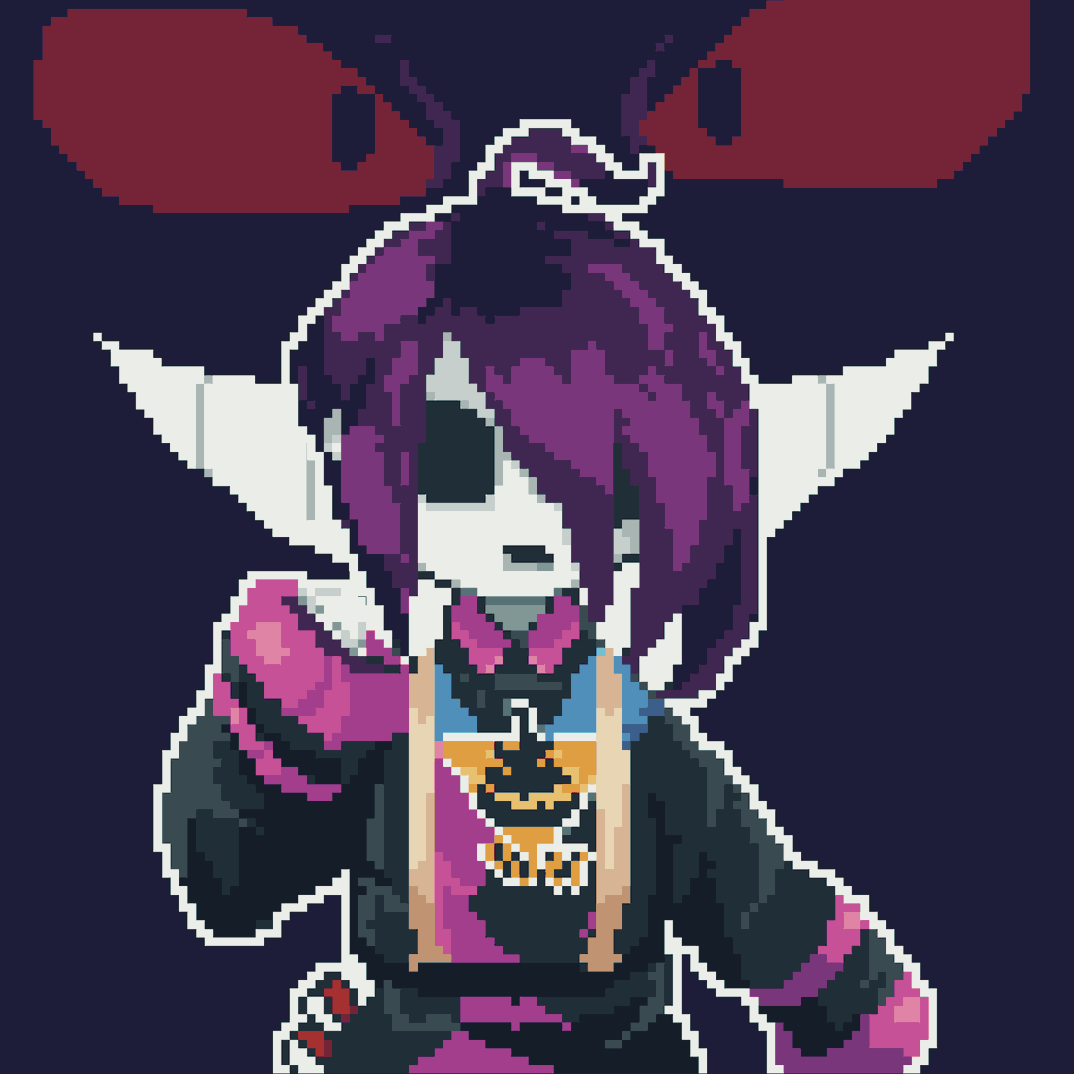 Mishoomoon's tweet photo. Have not been able to draw in years and I am glad I found inspiration on him lol 

#Allister  #alistair #pokemon #sword #pixelart https://t.co/CecjdmEjXV