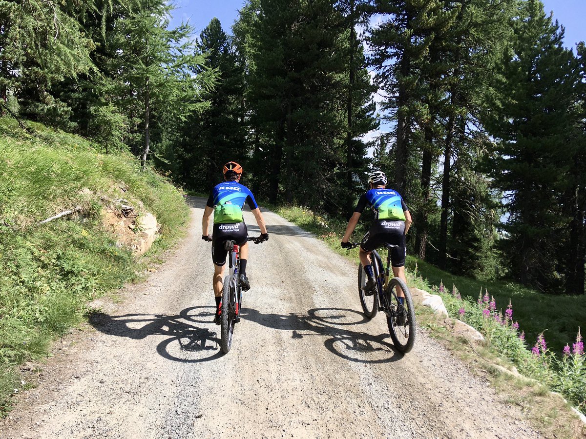 Recon done and Tim and Teus are ready for the start of the Swiss <a href="/EpicMTBSeries/">Epic MTB Series</a> in St. Moritz tomorrow 🇨🇭 🌲
.
#SwissEpic #Graubünden #EpicSeries #ConquerTheAlps