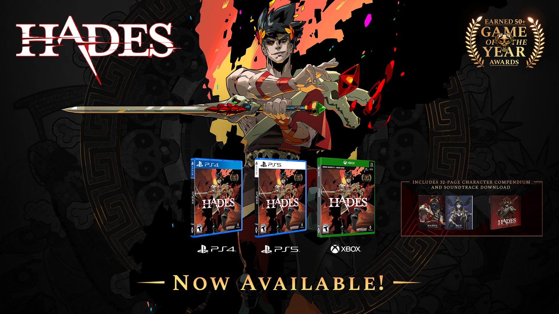 Hades Playstation 4 PS4 NEW