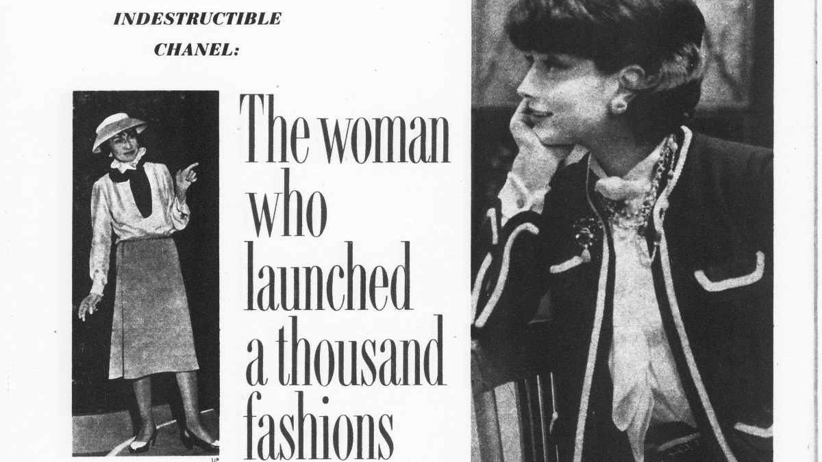 Coco Chanel, the great lady of the French haute coutureVintage by