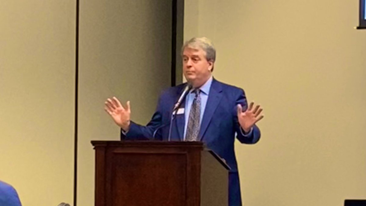 Chairman Allen McClary kicks off the first of our 7 <a href="/TNBankers/">Tennessee Bankers Association</a> #MembershipMeetings21 in Manchester