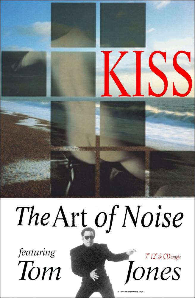 Everyone knows that "Kiss" was a huge hit and so is this original 60"x40" promo poster.
@artofnoiseoffic <a href="/annedudleymusic/">Anne Dudley</a> <a href="/jj_jeczalik/">JJJeczalik</a> <a href="/gazbo2824/">Gary Langan</a> <a href="/RealSirTomJones/">Tom Jones</a> @letitbeep
