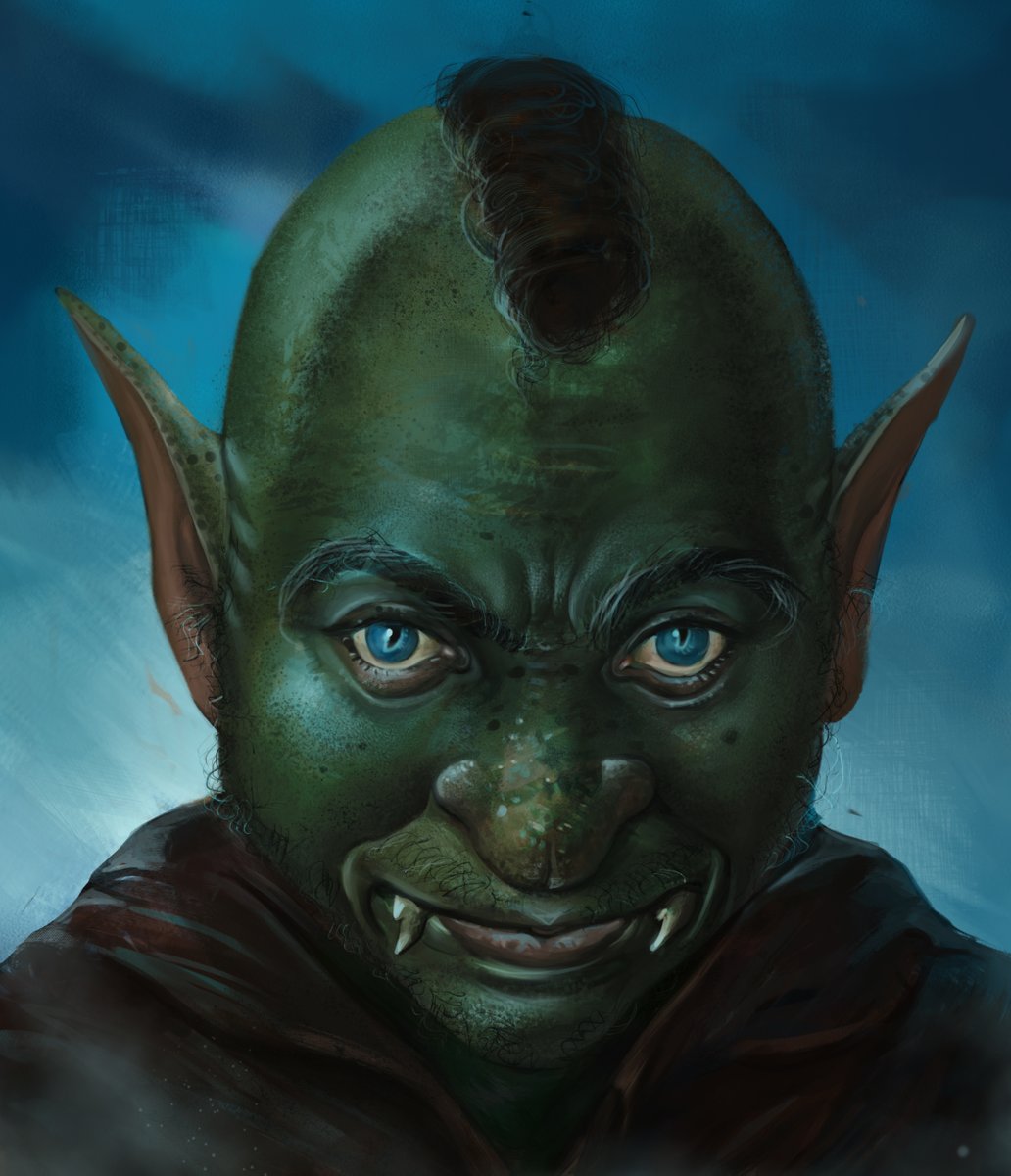 хобгоблин арт днд. красивый орк. скин гоблина. гоблин cgpods. полуорк днд.