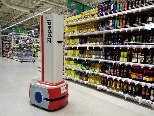 min_ciencia's tweet image. 🤖🛒 Un ejemplo de este impulso es el robot #Zippedi, un emprendimiento chileno apoyado por @min_ciencia a través de Startup Ciencia y por @Corfo, que gracias a la IA permite digitalizar el stock y precios de productos en grandes tiendas, optimizando tiempo y recursos ✅⌚️💲