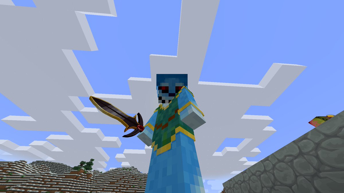 KekPafrany's tweet image. Working on #netherite items. The #sword is ready: 
#minecraft #texture
