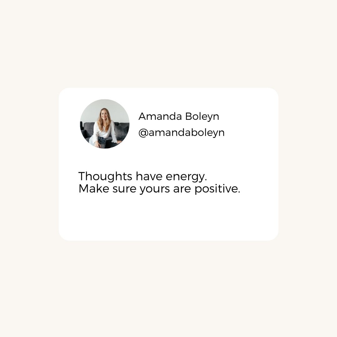 Keep your thoughts and energy positive.

#MondayMotivation #SheDidItHerWay #podcastinfluencer #bosslady #blogsociety #influencenetwork #gritandvirtue #ladyboss #makersgonnamake #colorventures  #SHE #Abmcrafty #madetomatter #creativelife