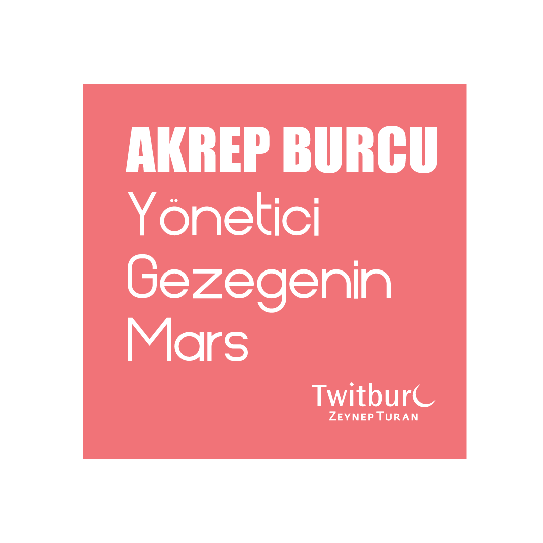 twitburc's tweet photo. Akrep Burcu,
Burcunu yakından tanımaya ne dersin?
👇 👇 👇
Yönetici gezegenin Mars… https://t.co/CkuZIjaHrm
