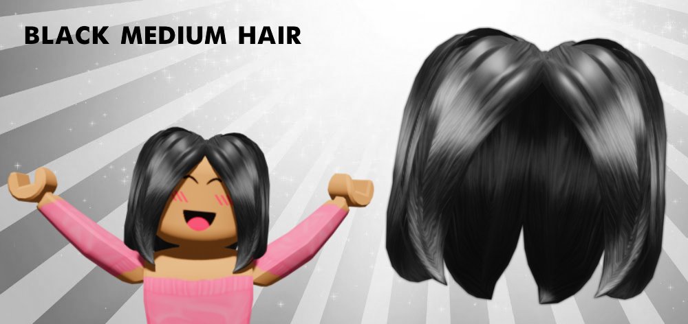 c0ffu's tweet photo. Black medium hair🙄Very cute ik😊 #Roblox #RobloxUGC #UGCConcept #RobloxDev https://t.co/ZveD1qcEmX