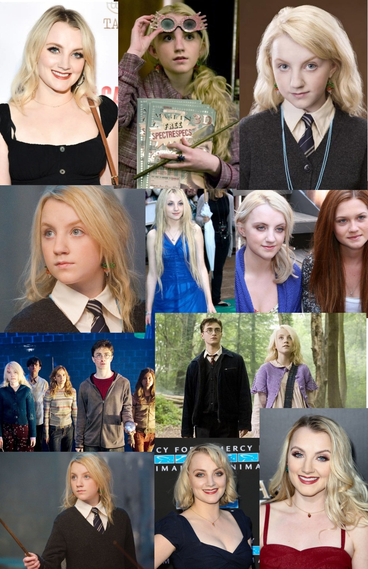 Happy 30th birthday Evanna Lynch, you were the perfect Luna Lovegood . May God bless you. 