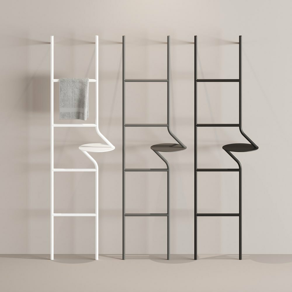 minimalgoodsco's tweet photo. New ladder design with a handy built in shelf from @dmitrykozinenko
#ladder #industrialdesign #design #gooddesign #conceptdesign #iddesign #shelf #shelving #minimal https://t.co/8XuU6UGfGm https://t.co/InYhy1cdhx
