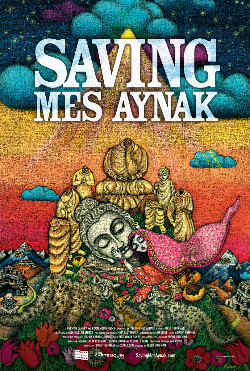 SavingMesAynak's tweet photo. Please watch "Saving #MesAynak" to learn about the incredible #Buddhist heritage of #Afghanistan and the #Afghans who risked their lives to save it:
https://t.co/FZO6B2Z0hX https://t.co/29Ga4EGFha