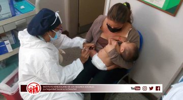 #Hoy | Personal de Enfermería realizó Jornada de Inmunización, para nuestras niñas y niños de la patria en el <a href="/amb_latrinidad/">Clínica Popular José González Navarro La Trinidad</a> #PorUnSeguroMásSocial #VictoriasParaLaPatria 
<a href="/MagaGutierrezV/">Magaly Gutiérrez Viña</a> <a href="/NicolasMaduro/">Nicolás Maduro</a>