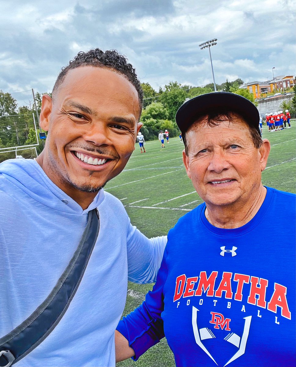 “There is No Greater way to Impact the World, than to Work with the Youth”

 @DeMathaCatholic Coach McGregor has been Working, Teaching & WINNING for DECADES

True DMV Treasure. True Coaching 🐐 
Truly a Great Man

 #OneDeMatha 🔴🔵