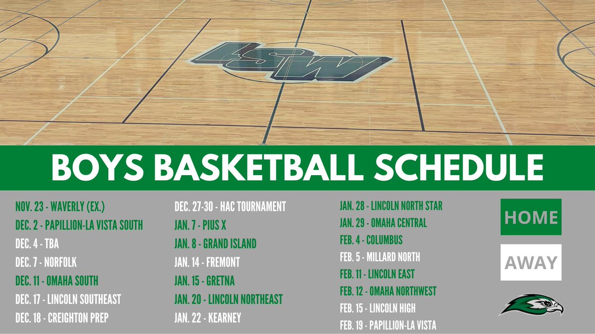 Three months out from Game 1⃣.

Full regular season schedule: