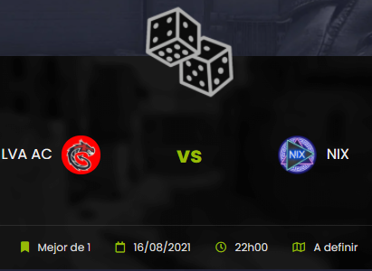 Hoy jugamos contra #LVAAcademy a las 22:00 por #LaCopaDelMago by <a href="/TheLuckMagic/">The Luck Magic</a> 
#GoNix 💙