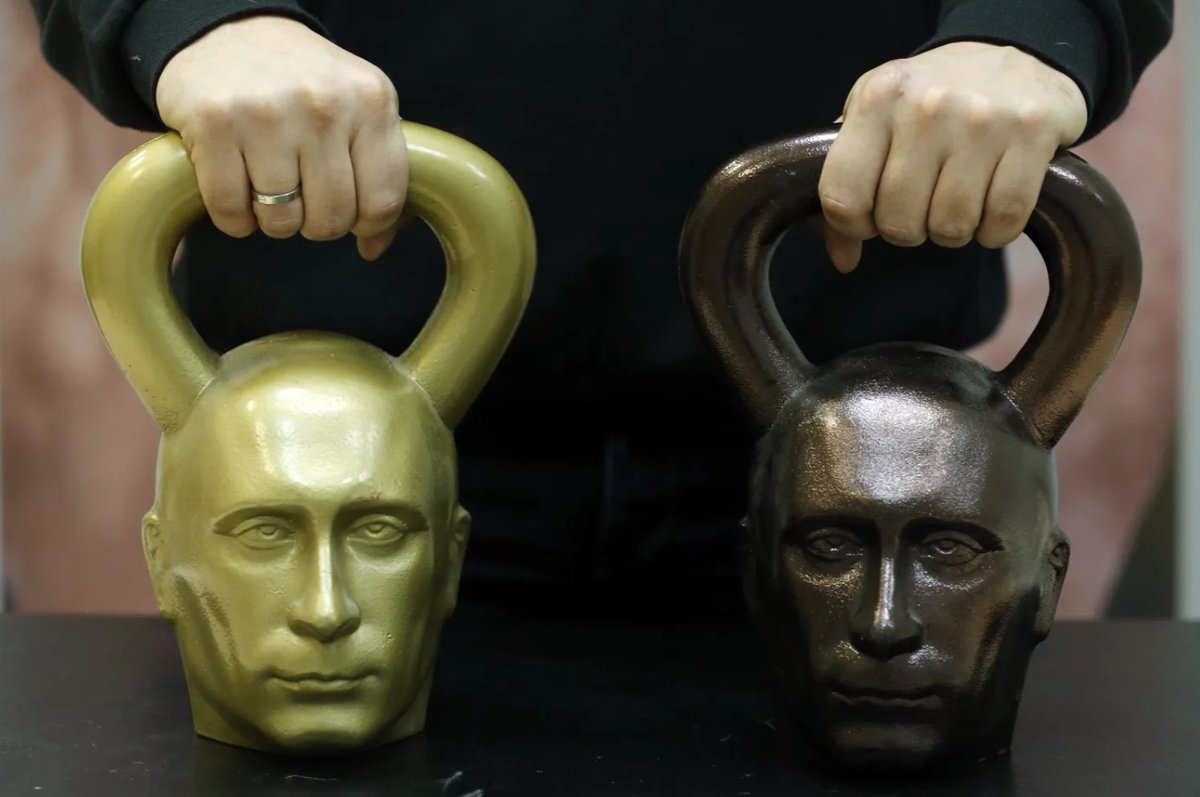 Thank you @samsreiss for putting me on to the Putin kettlebells —