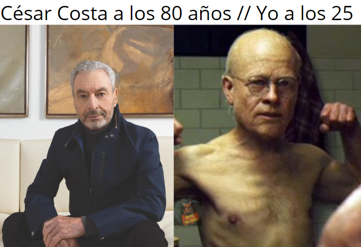 CronicaMeme's tweet photo. Don César Costa 😏😏 https://t.co/SRgjyMyhpt