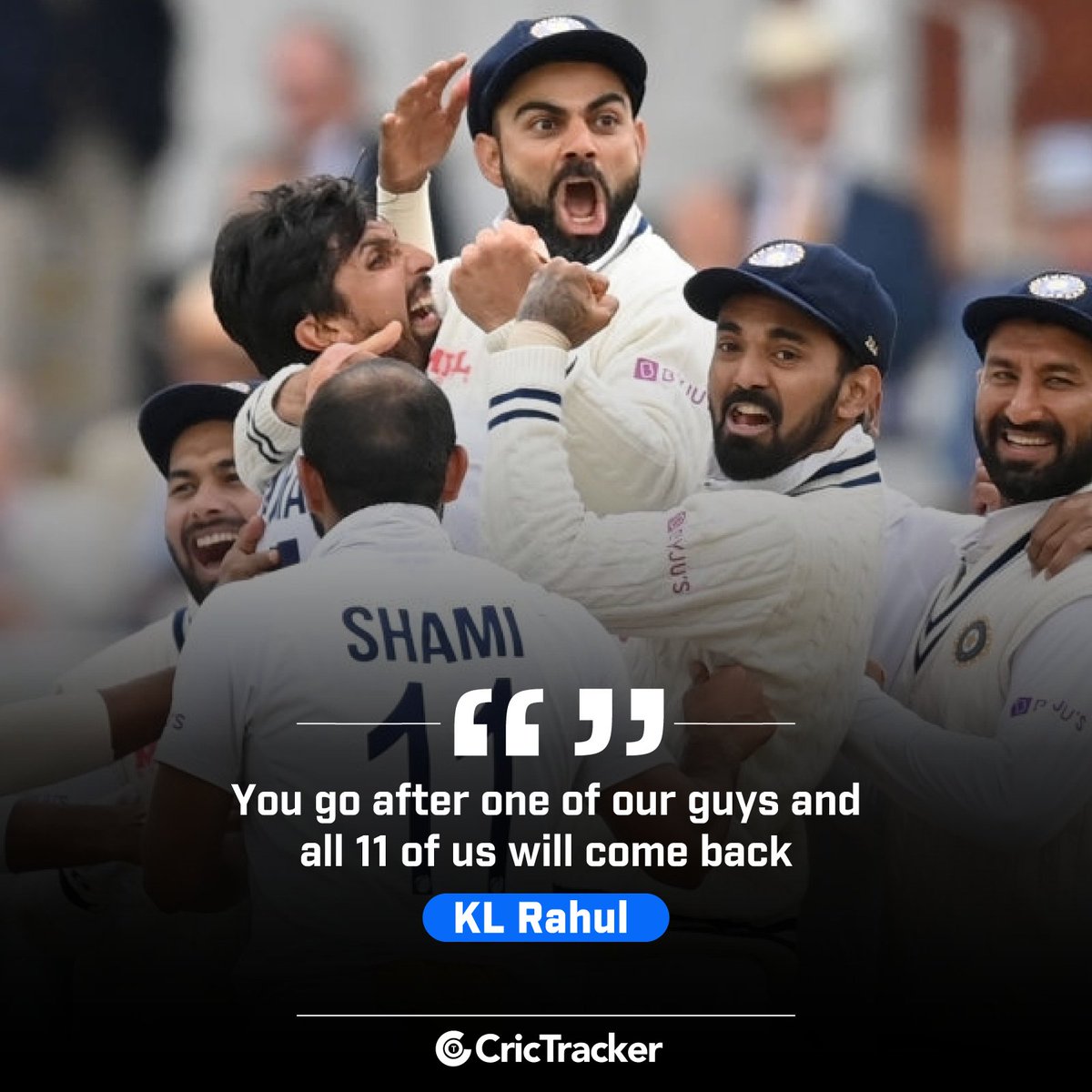 Cricketracker's tweet image. This team operates on a different level. 🔥🔥

#KLRahul #India #ViratKohli #Cricket #ENGvsIND #CricTracker