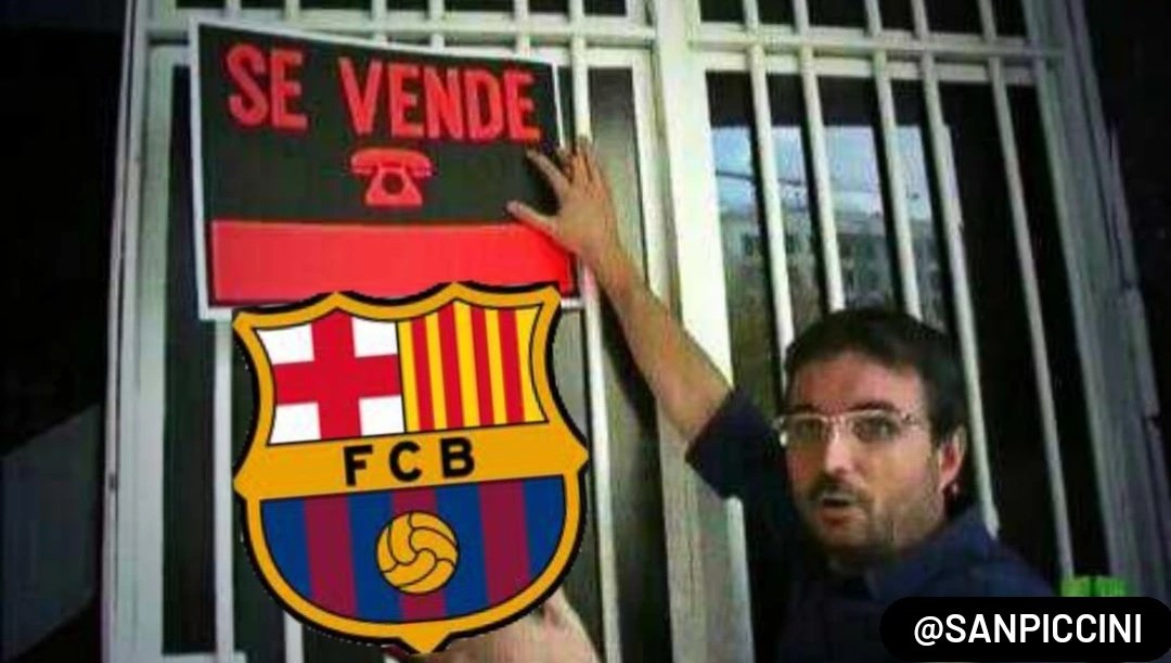- 481M€ de pérdidas en la 21/22
- Fondo de maniobra negativo de 553M€
- Patrimonio neto de -451M€
- Masa salarial en 671M€
- Deuda real exigible de 1.482M€

<a href="/jordievole/">Jordi Évole</a> ¿Pegamos el cartel ahora?