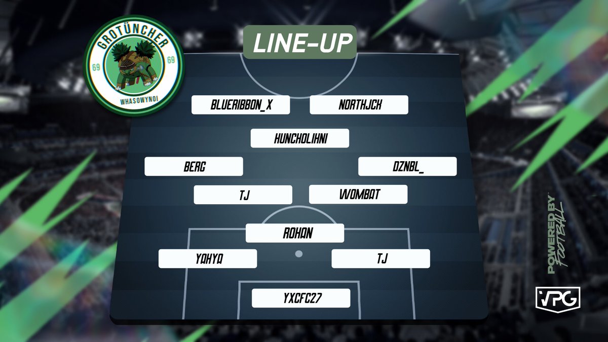 Our lineup for our <a href="/OfficialVPG/">Virtual Pro Gaming</a> fixtures tonight. 

Tune in! 

twitch.tv/pure_yusuf

🎨: <a href="/itsawombat_/">Wombat</a>