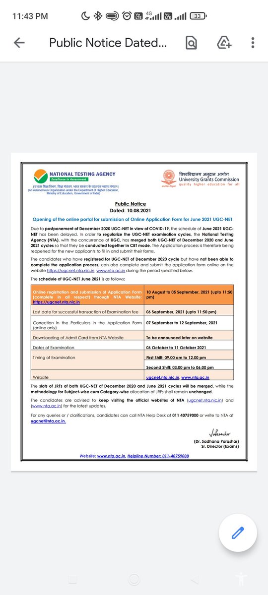 Bkramnanee's tweet photo. Kindly postpone NET examination as it is clashing with UPSC CSE exam and RPSC Assistant Professor exam.
#postponenet #ugcntanet @DG_NTA @dpradhanbjp @ugc_india https://t.co/KIRQfL0zRo