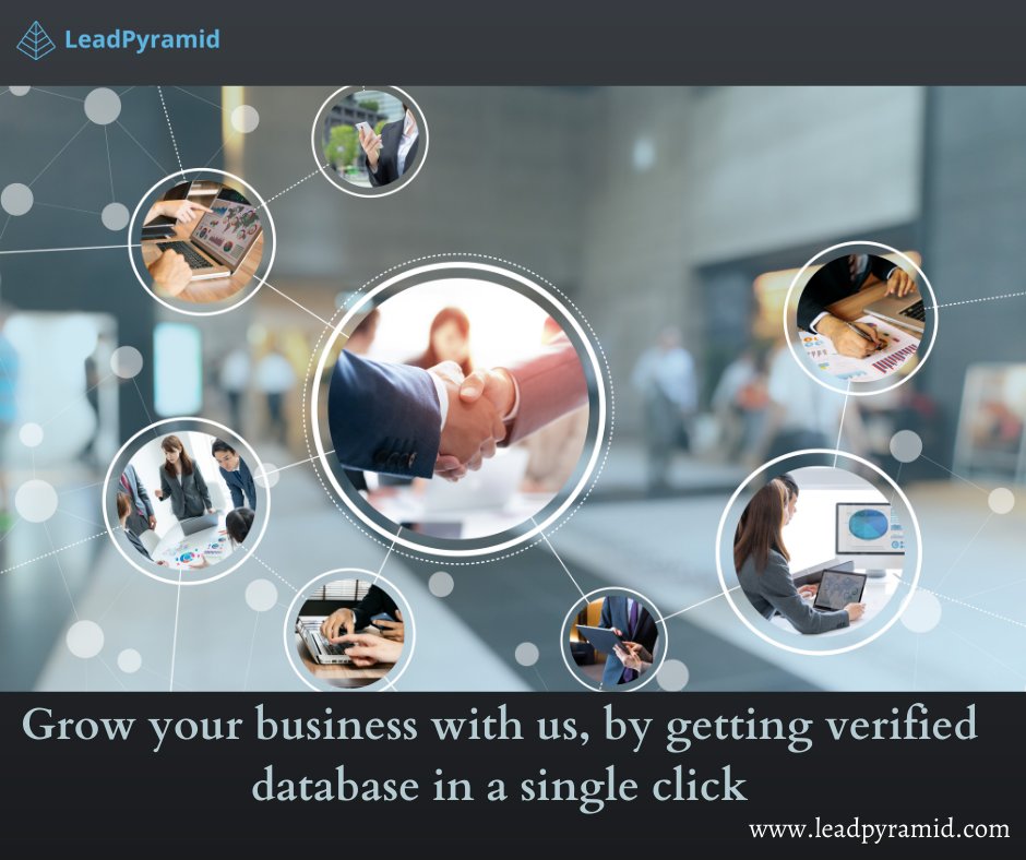 PyramidLead's tweet image. There are quite a few well-known #database_providers in the market that provide industry-specific #email_lists at reasonable prices. They have an extensive learning of different industries and can assist you zero in on the most valued opportunities. Visit zcu.io/x4r8