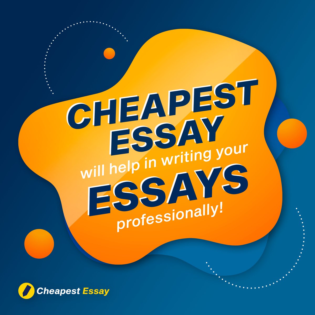 CheapestEssay's tweet image. CheapestEssay.com understands that school life can be challenging. That&apos;s why our team wants to help you #writeessays professionally to help you avoid those sleepless nights.

Create an account for FREE 👉 cheapestessay.page.link/AppSMM 😉