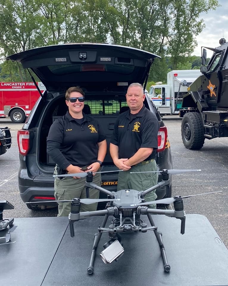 Sheriff2300's tweet photo. Kids and Cops day at OU-L was a huge success. Young folks were very eager to see and learn. Fairfield County first responders had plenty of things to show them. https://t.co/UIoBUuL7YI