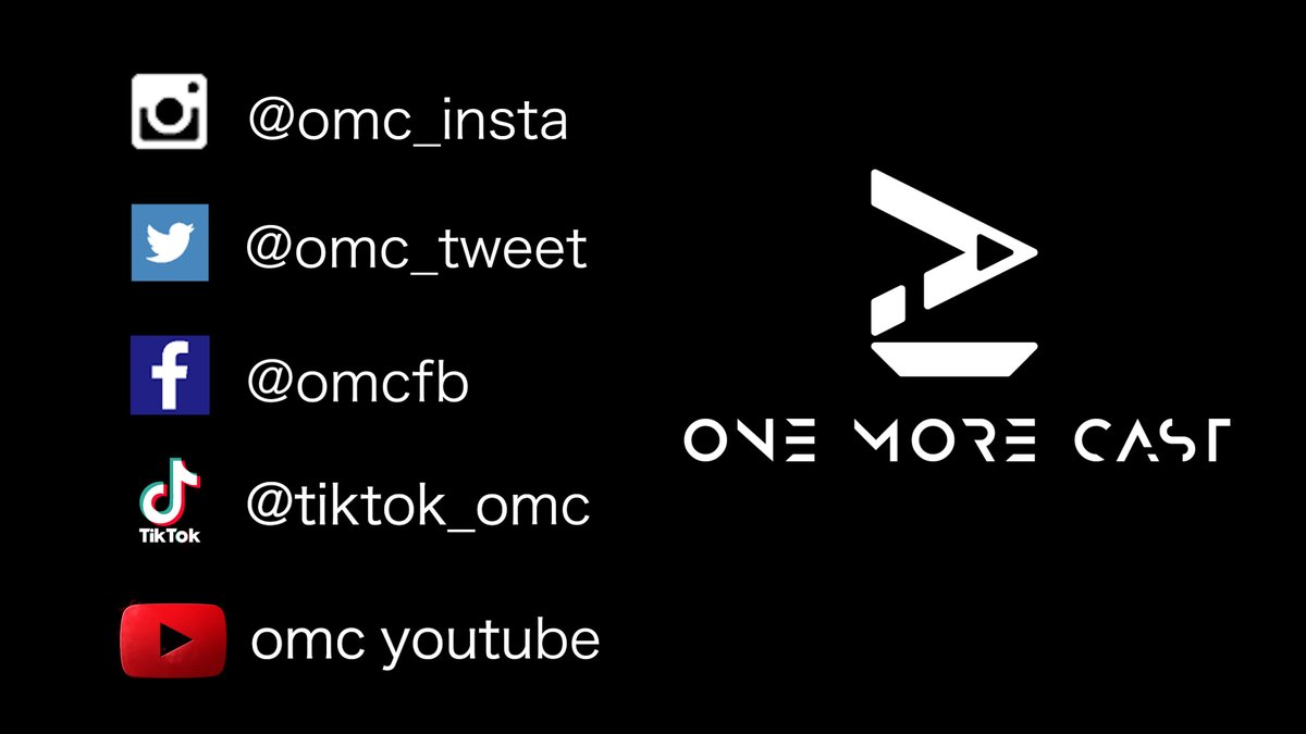 One More Cast on X: Follow ONE MORE CAST - @omc_tweet , across
