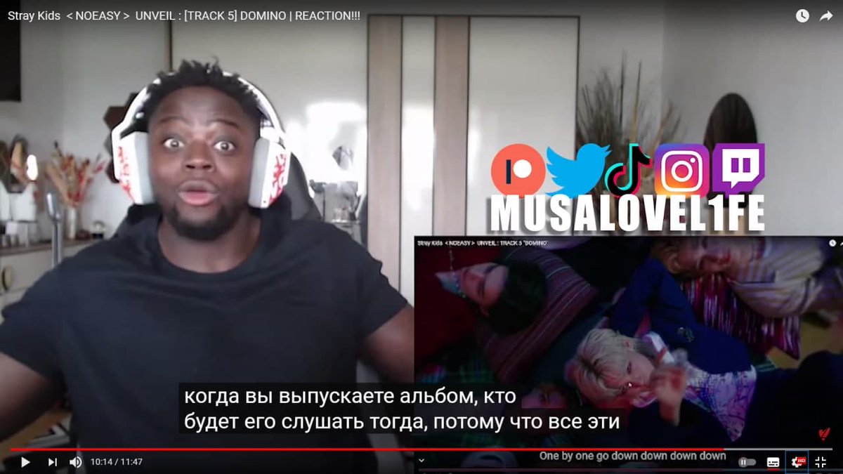 Jowalixx's tweet photo. Обожаю смотреть реакции этого чувака, потому что он буквально каждый раз описывает состояние всех Стэй, как сейчас:
#StrayKids
#StrayKidsComeback
#UnveilTrack_DOMINO https://t.co/OF3MruOtSB