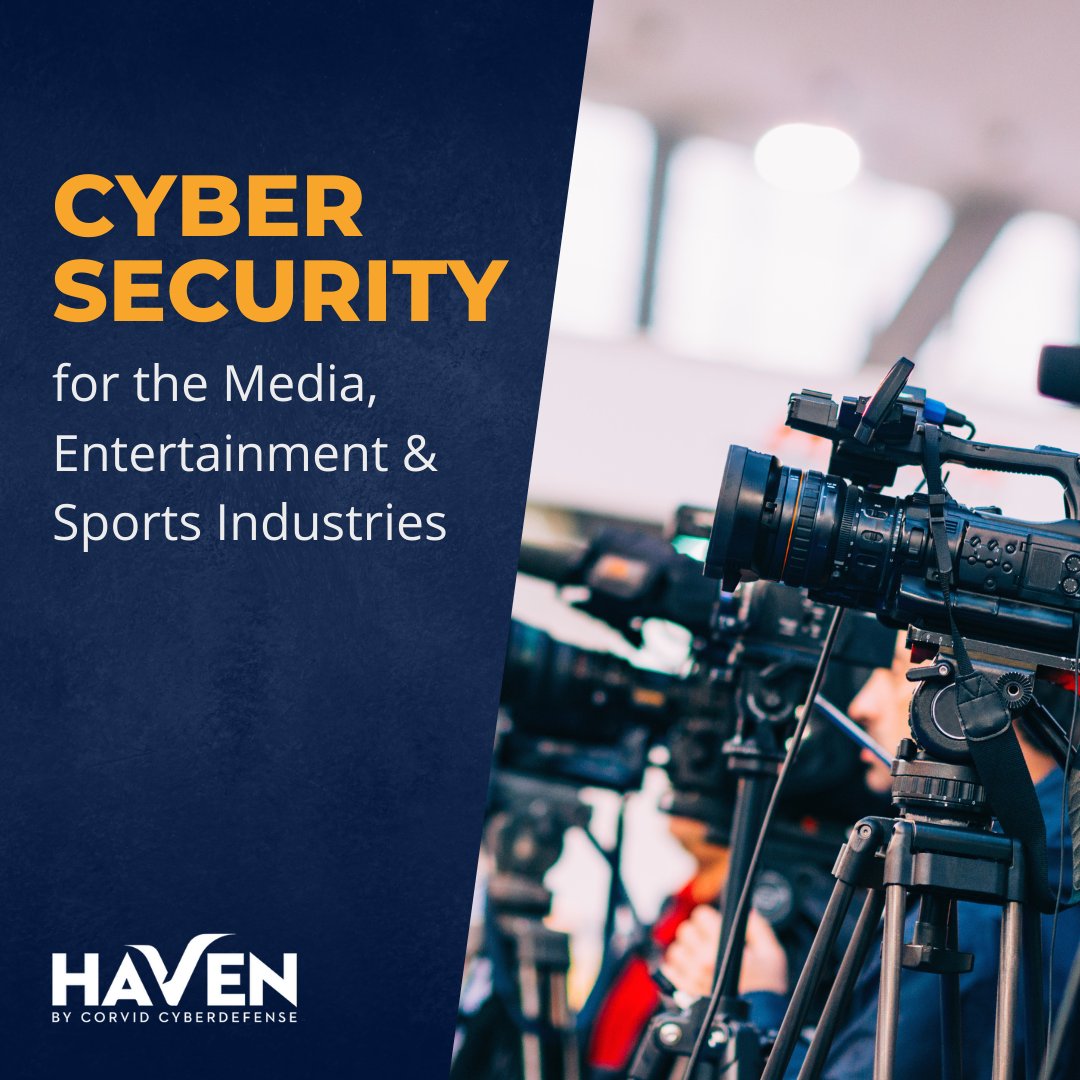 Corvid Cyberdefense’s holistic solutions help media, entertainment and sports organizations serve consumers while protecting data and leveraging the most cutting edge, high-tech security solutions. corvidcyberdefense.com/industry-exper…