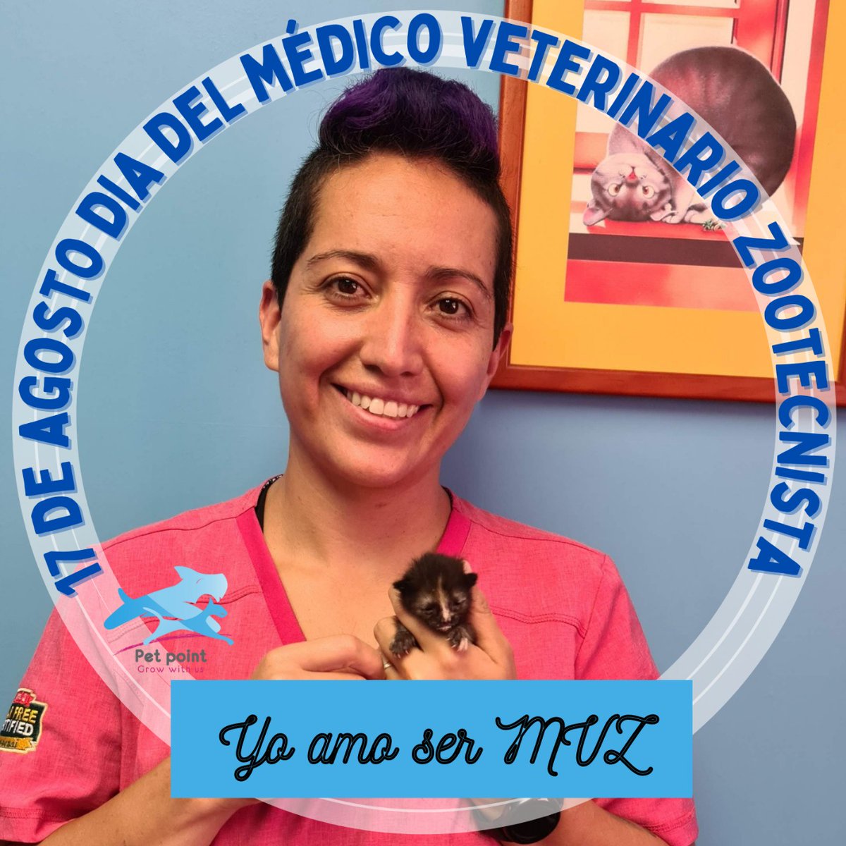 krito82's tweet photo. #NuevaFotoDePerfil Sin duda amo mi profesión y espero no dejar de aprender cada día. Estoy muy agradecida por todo lo que ellos me enseñan y por la confianza de amigos y familiares #PetPoint #GrowWithUs #DiaDelVeterinario2021 https://t.co/C0liSMdnin