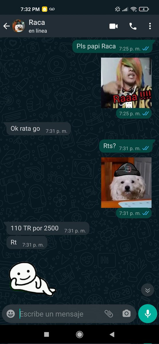 110 RTs Pls Bros 🥳🎈
Apoyen🌚
Gracias <a href="/ClashLoco/">MR FUSION</a> 😎🤺