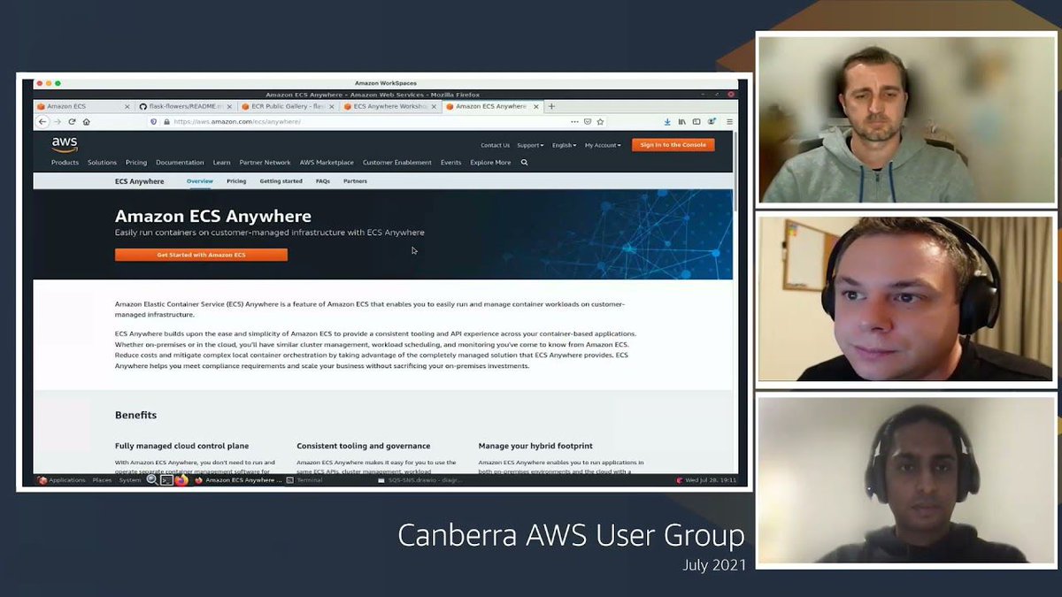 BrianFarnhill's tweet photo. Did you miss last months Canberra AWS User Group? Never fear! The YouTube channel has got you covered! https://t.co/0Vb6BM2xGp https://t.co/egnJewXqHM