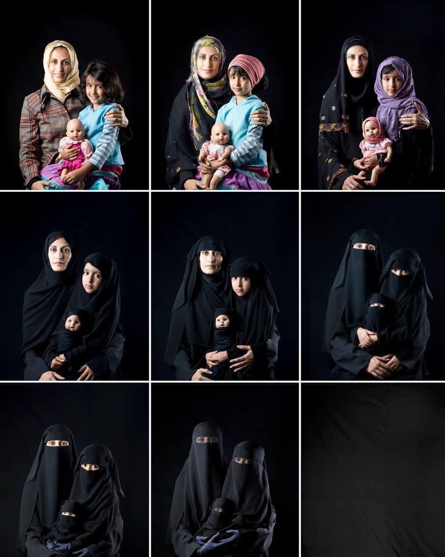 Ceci_Xto's tweet photo. Este es el reflejo de lo que ocurrirá con las mujeres en Afganistán. Se llama “La desaparición de la mujer”. https://t.co/7bA12sWMIL