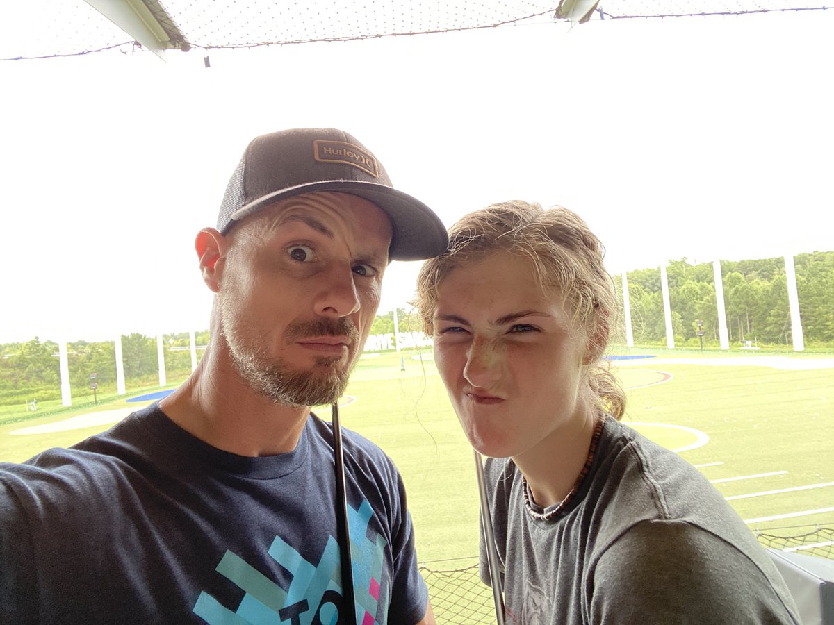 Josh_WSpoon's tweet photo. Having fun shanking some balls with this girl! https://t.co/QH9JYWKmjw
