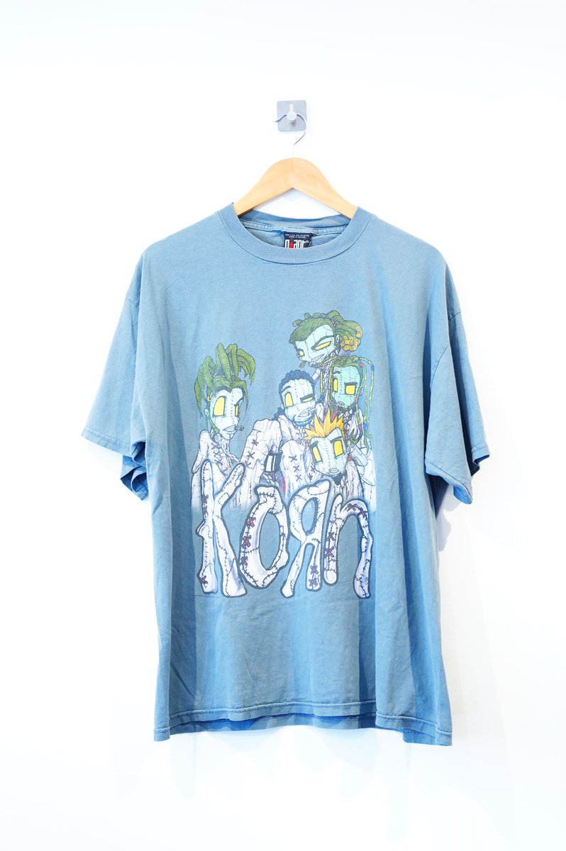 HTandEW's tweet photo. KORN 1999 Tour T-shirts Giant製 XL

10000yen

#frenchvintage #frenchwork #military #London #europe #問屋町 #岡山古着屋 #古着屋 #ヴィンテージ古着 #vintagetshirt #ヴィンテージtシャツ入荷 #ヴィンテージtee #90svintage #90stshirt #korn https://t.co/WSS16mgaFZ