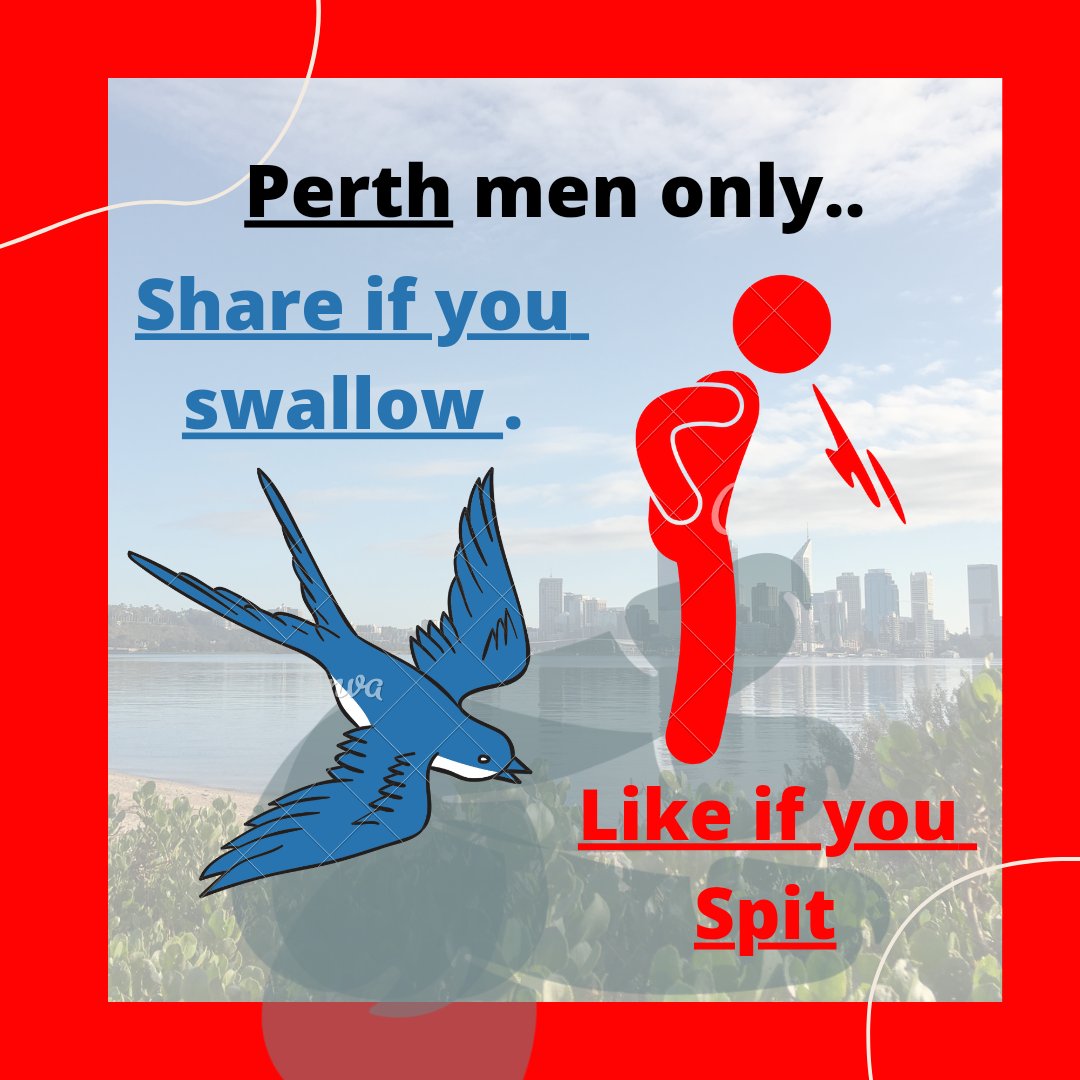 UnderPerth's tweet image. PERTH MEN, share if you #swallow or like if you #spit 😉 #perthmen #gayperth #perthgay #westernaustralia #menperth