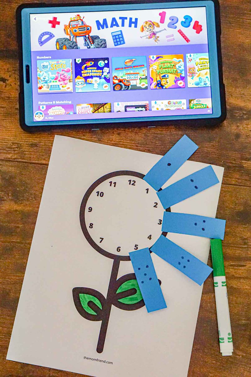 #Ad We've been brushing up on our preschool math skills with these fun math activities: themomfriend.com/preschool-math… @NogginKIDS has so many math games &amp; activities perfect for preschoolers to supplement all the learning! #Noggin #IC #readyforschool