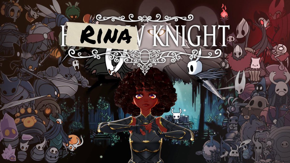 RinaKnight_'s tweet image. Check out the new #Hollowknight video! We see #deepnest for the first and hopefully the last time. youtu.be/kb08Zengwxo

#Vtuber #ENVtuber #blackvtuber