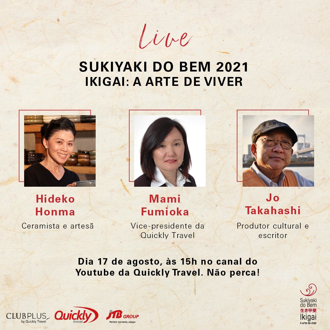 Vai ter Sukiyaki do Bem neste ano! O tema é Magokoro – Um elo de