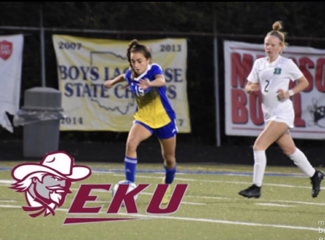 Congratulations to Maddy Murphy on her verbal commitment to Eastern Kentucky University! We are proud of the work you have put in and wish you the best as you further your education and soccer careers! #GoBigE