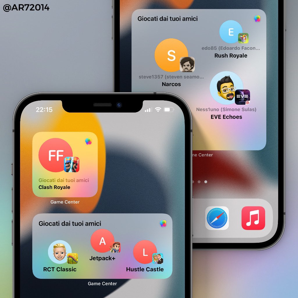 AR72014's tweet image. #iOS15 #iOS15beta #iPhone #widget #widgets #homescreen #gamecenter 

in my opinion the most beautiful widget graphically released with iOS15 (so far) is the Game Center Widget

do you agree?